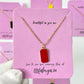 Bloc Pendant Necklace