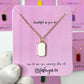 Bloc Pendant Necklace