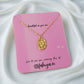 Rose Pendant Chain Necklace