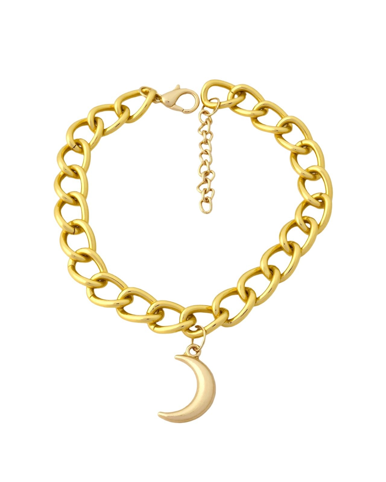Moon Pendant Anti Tarnish Bracelet