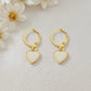 Small Heart Earrings