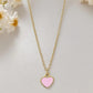 Mini Heart Chain Necklace