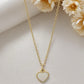Mini Heart Chain Necklace