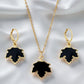 Leaf Set-Black