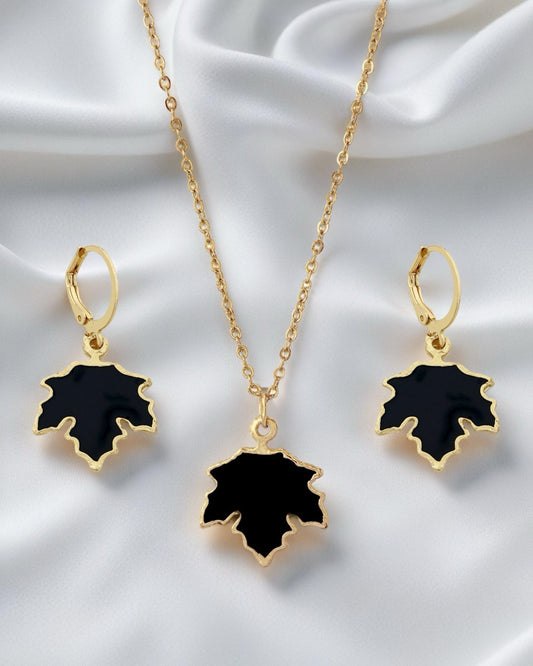 Leaf Set-Black