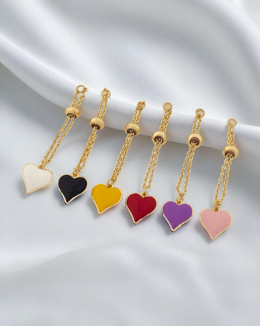 Heart Chain Ring