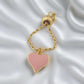 Heart Chain Ring
