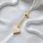 Heart Chain Ring