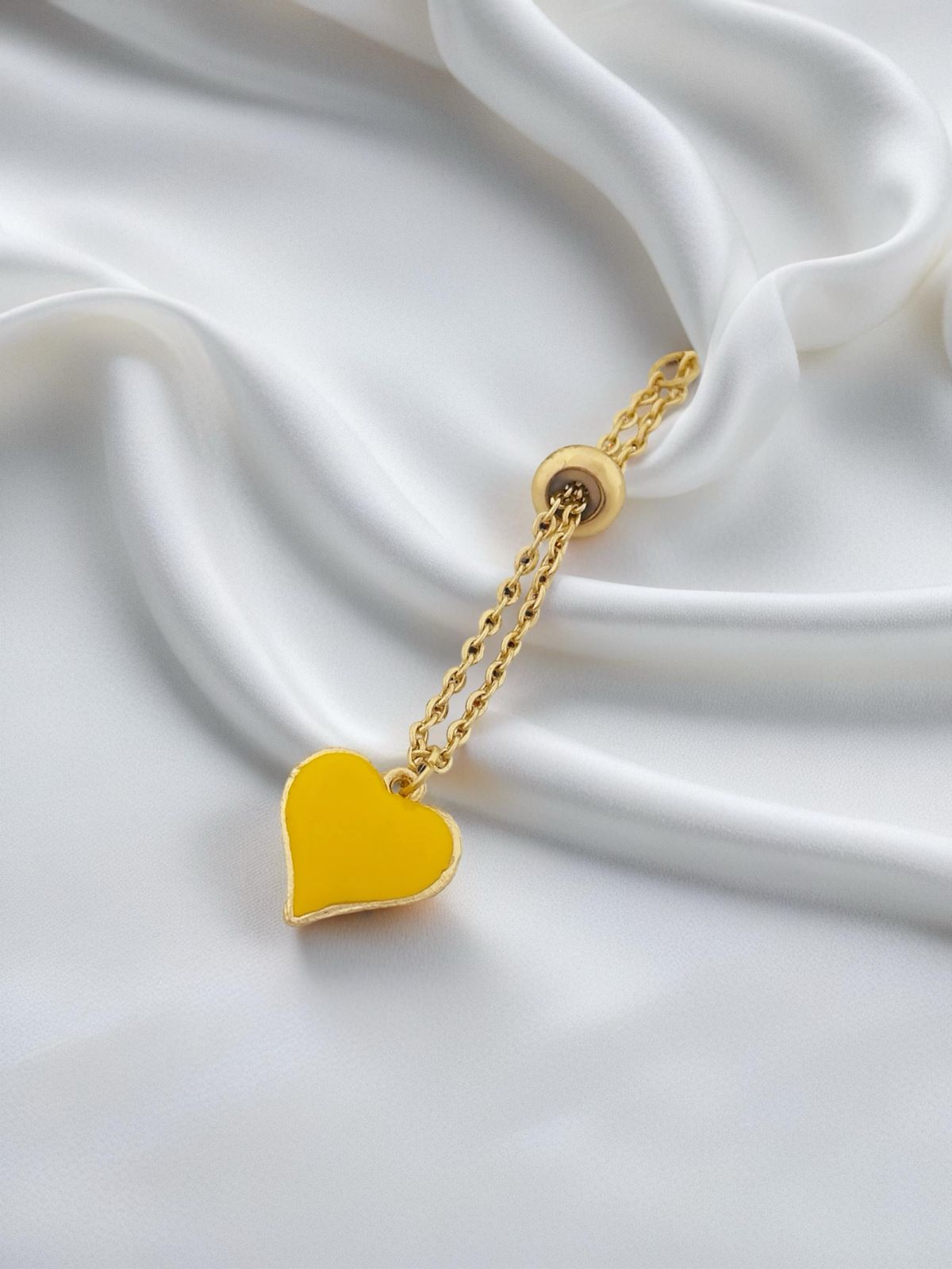 Heart Chain Ring