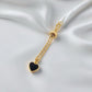 Small Heart Chain Ring