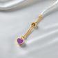 Small Heart Chain Ring