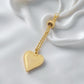 Bold Heart Chain Ring