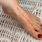 Toe Ring Cum Anklet (Bead Chain)
