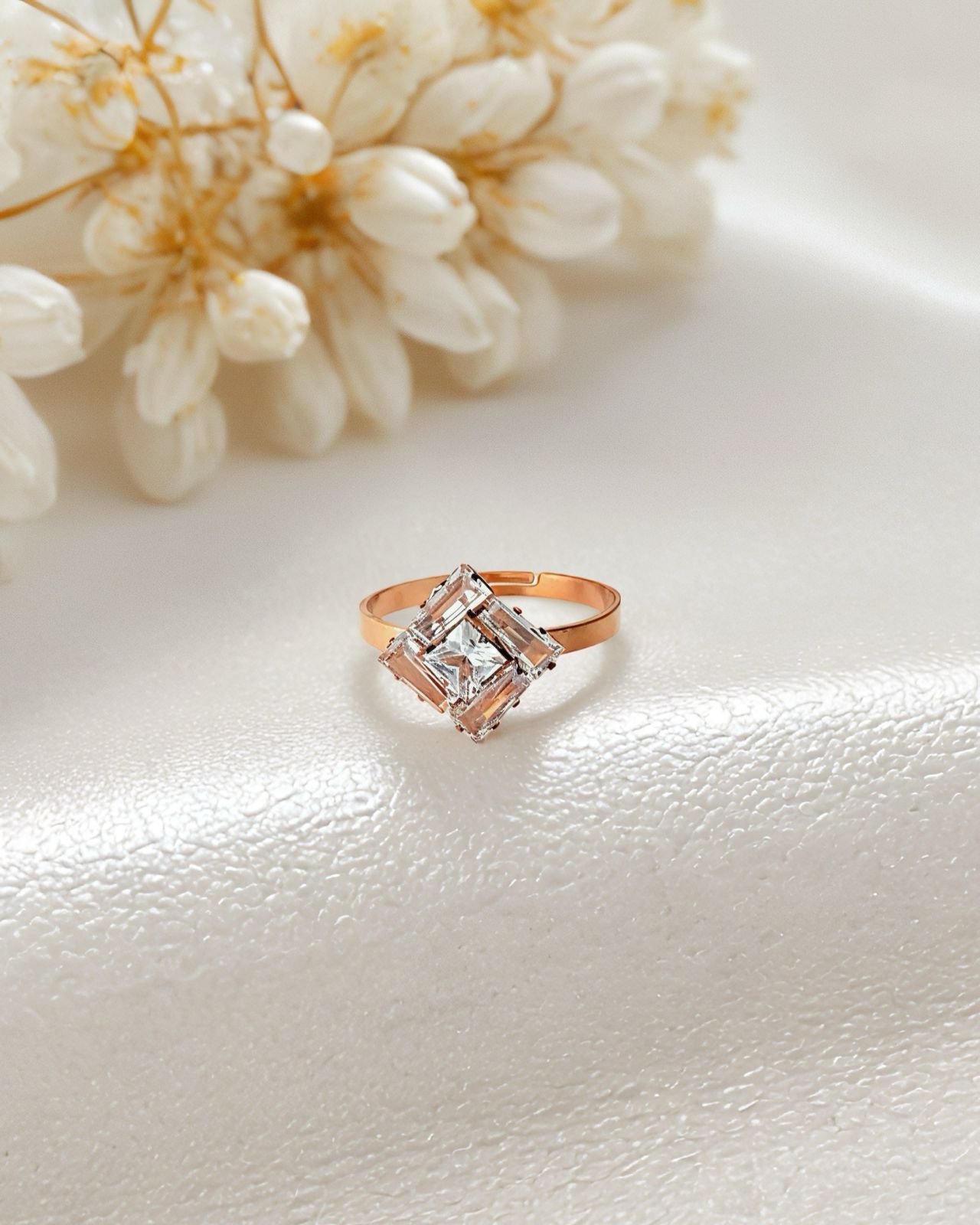 Crystal Whisper Ring