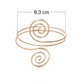 Spiral Cuff Arm Bracelet