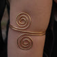 Spiral Cuff Arm Bracelet