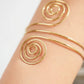 Spiral Cuff Arm Bracelet