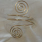 Spiral Cuff Arm Bracelet
