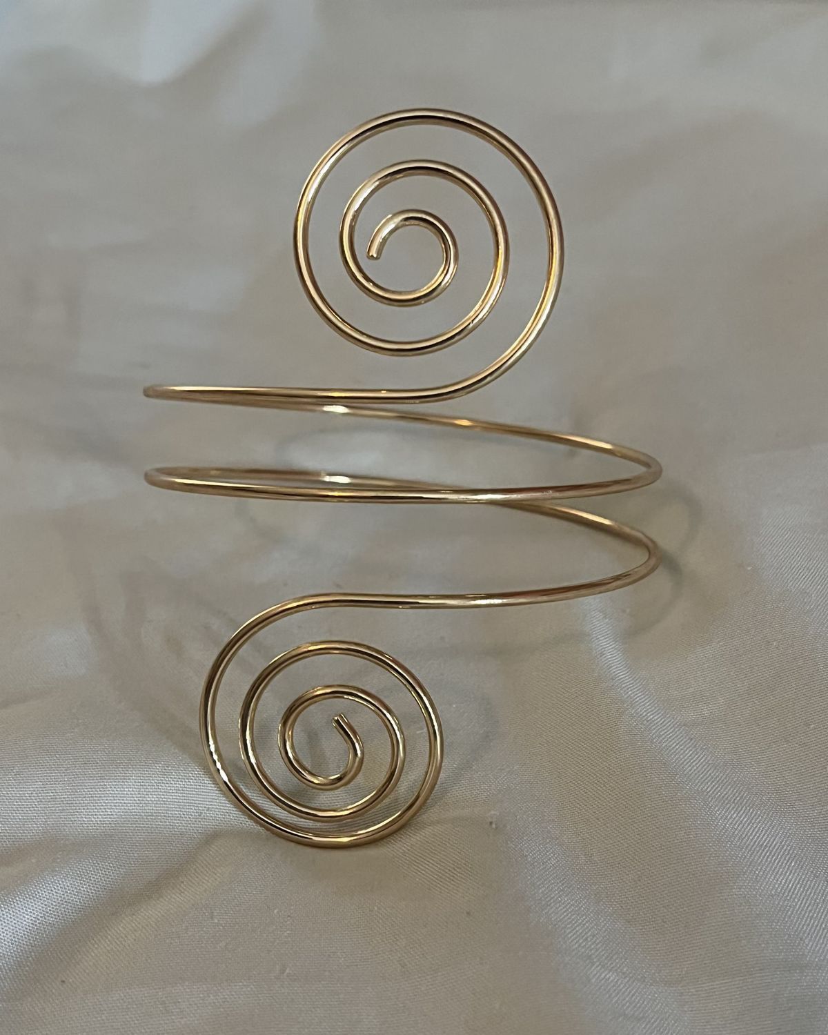Spiral Cuff Arm Bracelet