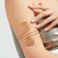 Spiral Cuff Arm Bracelet