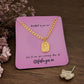 Rose Pendant Anti Tarnish Chain