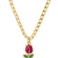 Flower Pendant Anti Tarnish Chain