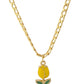 Flower Pendant Anti Tarnish Chain