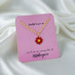 Flower Pendant Anti Tarnish Chain