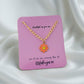 Flower Pendant Anti Tarnish Chain