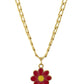Flower Pendant Anti Tarnish Chain