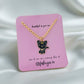 Kitty Anti Tarnish Chain