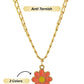 Flower Pendant Anti Tarnish Chain