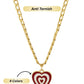 Heartline Pendant Anti Tarnish Chain