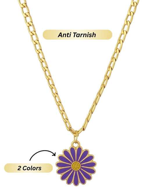 Daisy Flower Anti Tarnish Chain