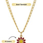 Flower Charm Anti Tarnish Chain