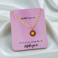 Flower Charm Anti Tarnish Chain