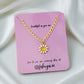 Flower Charm Anti Tarnish Chain