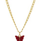 Red Butterfly Anti Tarnish Chain