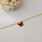 Red Butterfly Anti Tarnish Chain