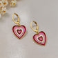 Heartline Earrings