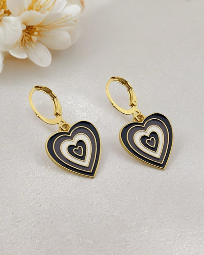 Heartline Earrings