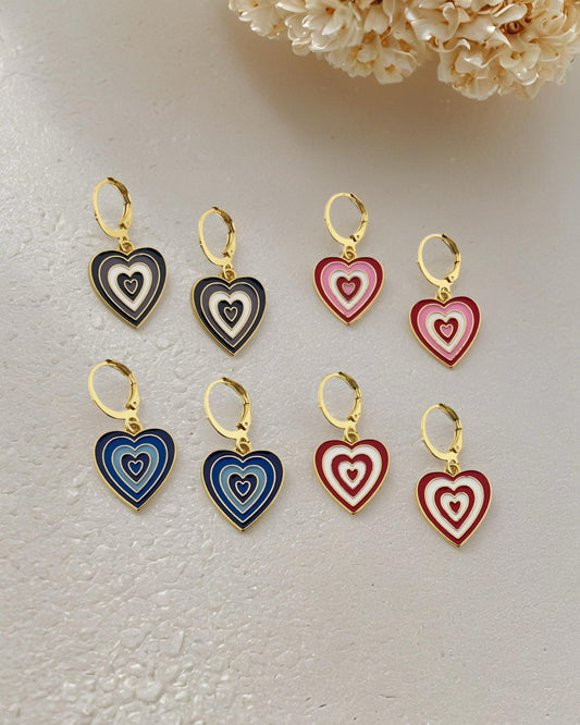 Heartline Earrings