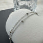 Double Layered Chain Anklet (Silver)