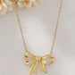 Bow Pendant Necklace