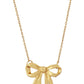 Bow Pendant Necklace