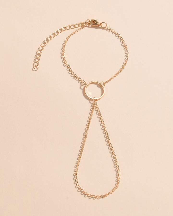 Solara Ring Chain Bracelet