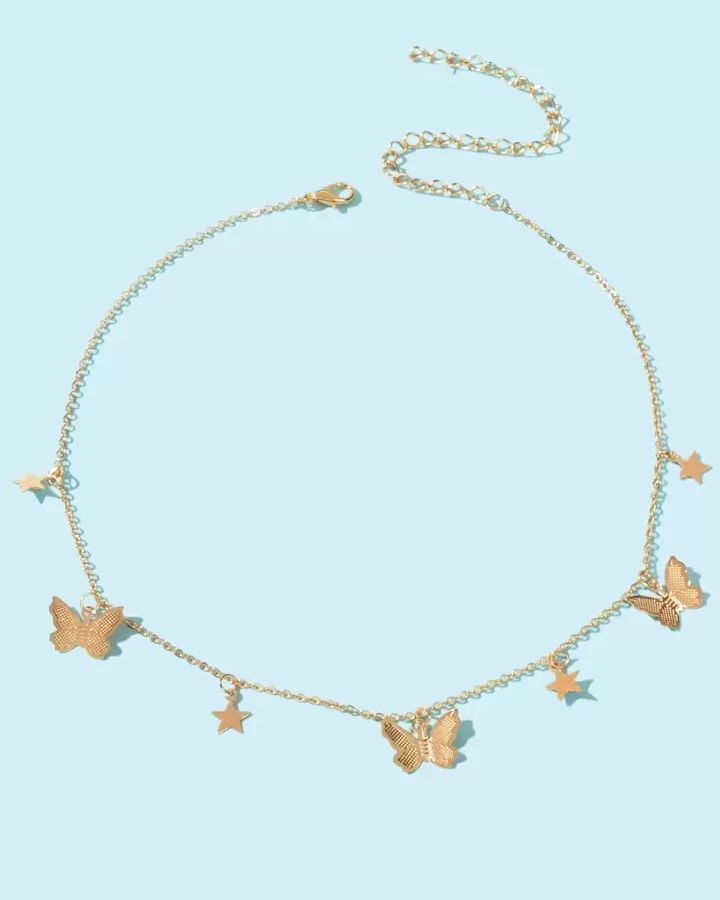 Butterfly Star Necklace