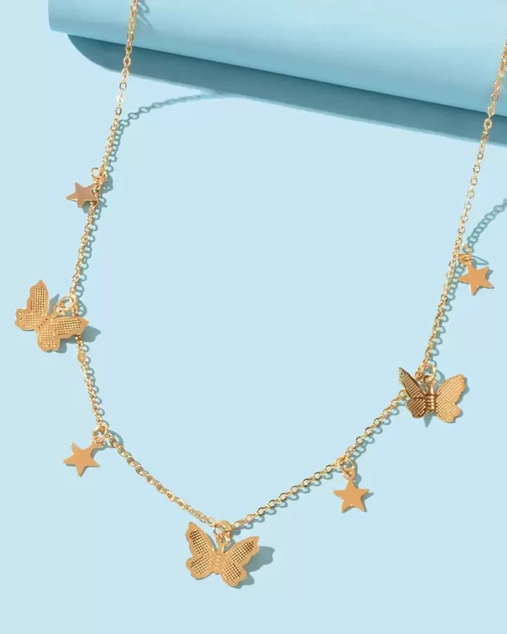 Butterfly Star Necklace