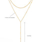Y-Shaped Long Chain Necklace