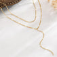 Y-Shaped Long Chain Necklace